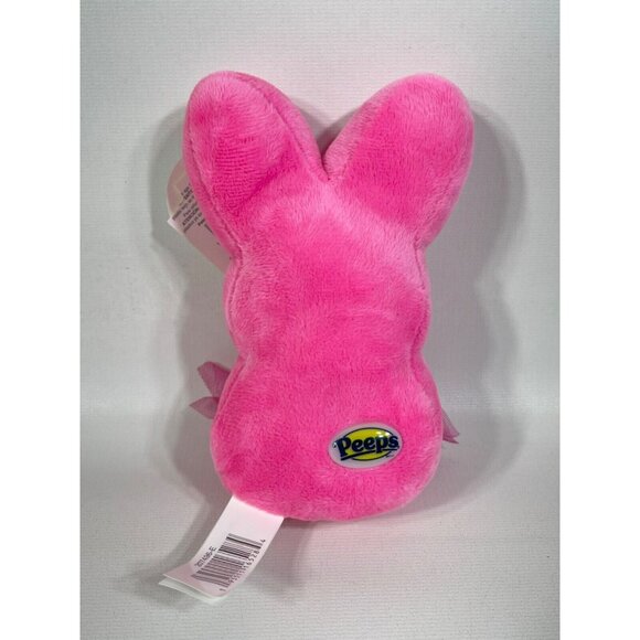 Peeps 6" Plush Marshmallow Scented Pink Bunny With Tutu - Picture 5 of 9